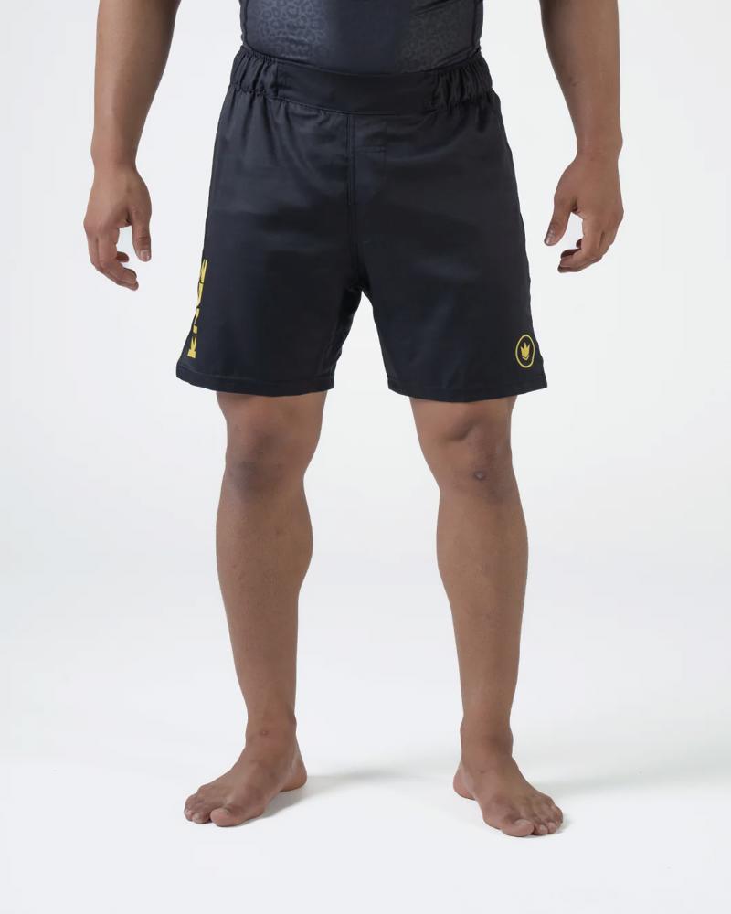 Kingz hybrid Mi-K grappling Shorts-black